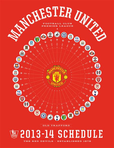 manchester united soccer schedule
